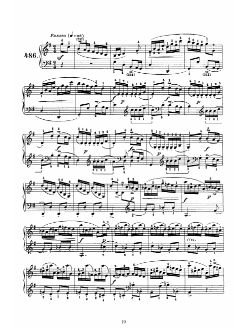 First page of Keyboard Sonata in G major