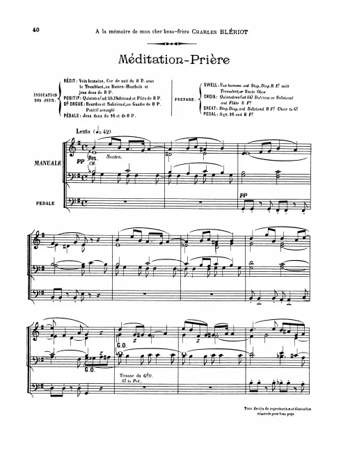 First page of 18 Pièces Nouvelles, pour orgue