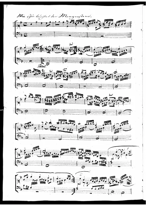 First page of Wie schön leuchtet der Morgenstern