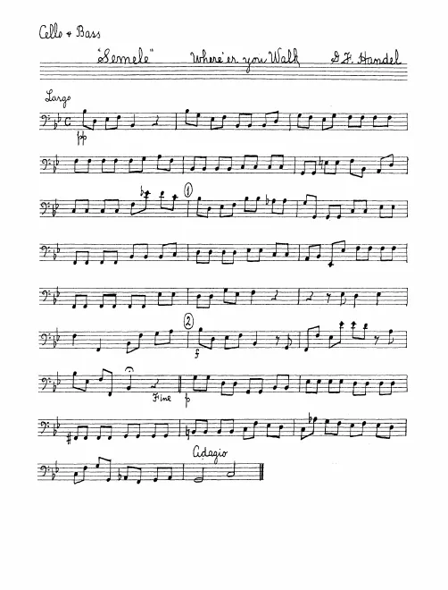 Cellos/Basses