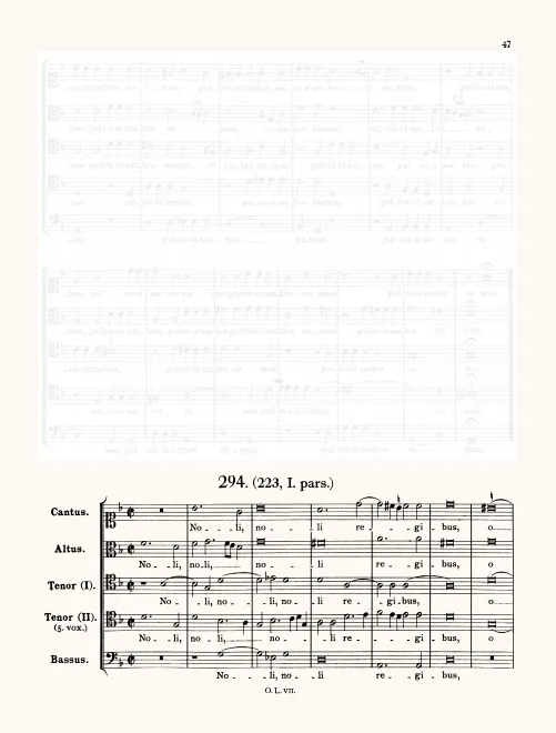 First page of Noli regibus