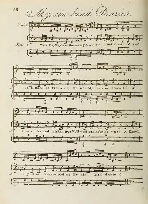 First page of The Lea-rig
