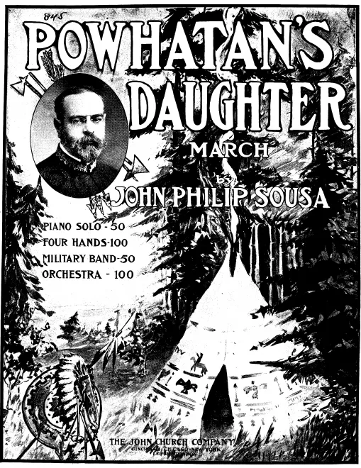 First page of Powhatan's Daughter