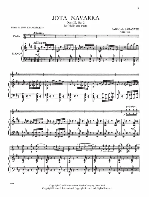 First page of Spanish Dances