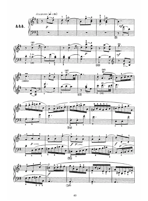 First page of Keyboard Sonata in G major