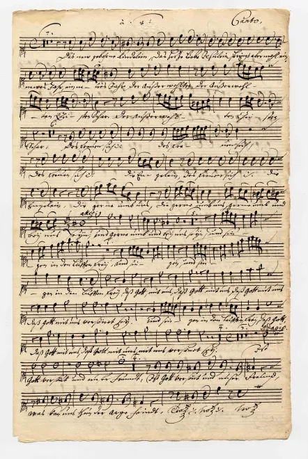 First page of Das newgebohrne Kindelein