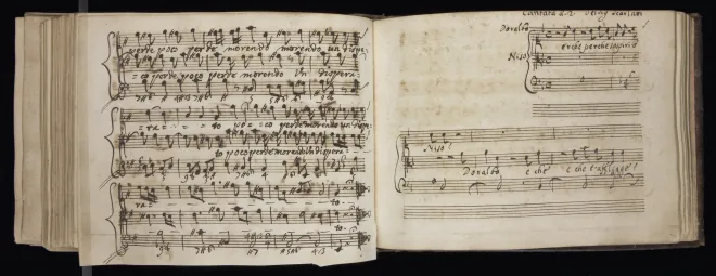 First page of Perché sospiri o Niso