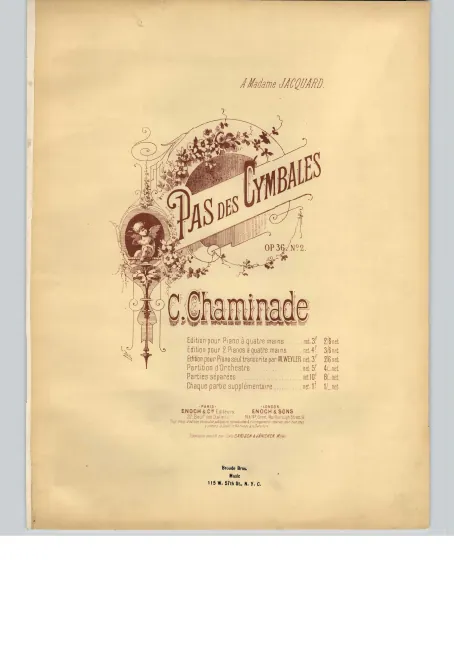 Color cover (as Op.36 No.2)