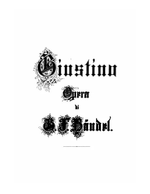 First page of Giustino