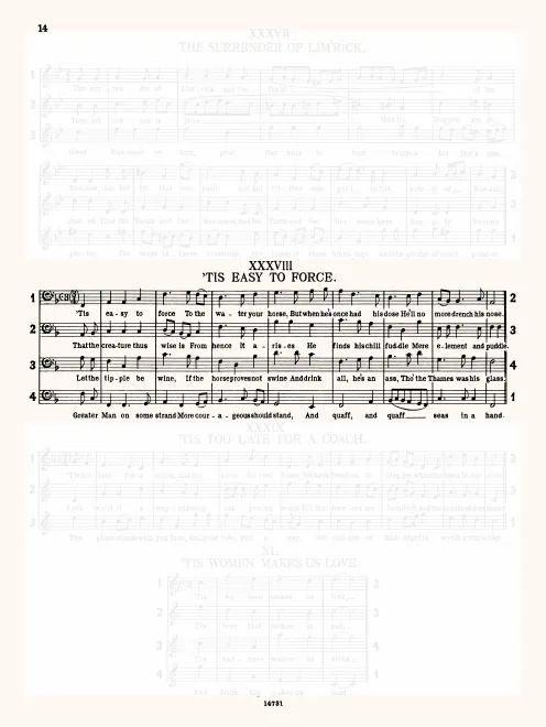 First page of Tis Easy to Force