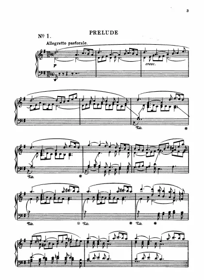 First page of Oratorio de Noël