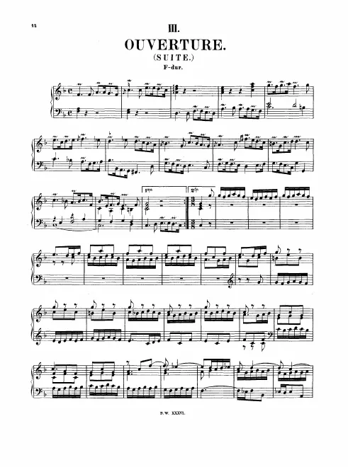 First page of Ouverture