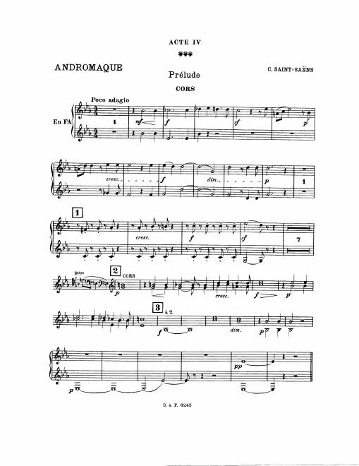 Horn 1/2 (F)