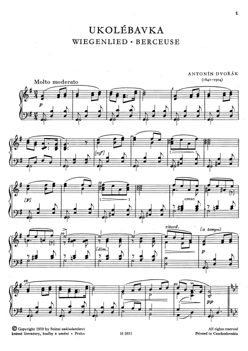First page of 2 Piano Pieces