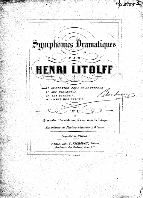 First page of Maximilian Robespierre