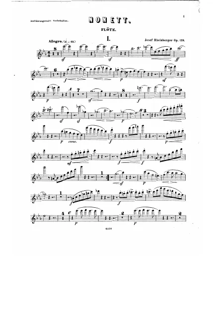 First page of Nonet