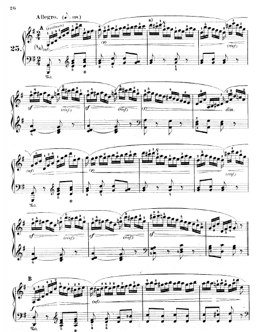 First page of 24 Etudes