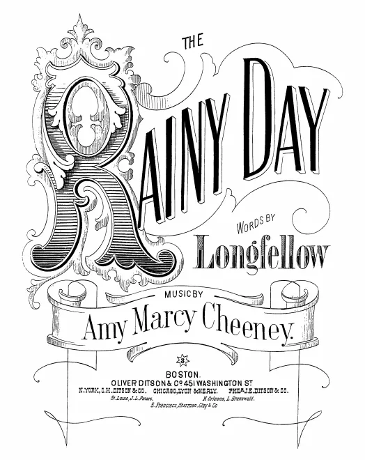 First page of The Rainy Day