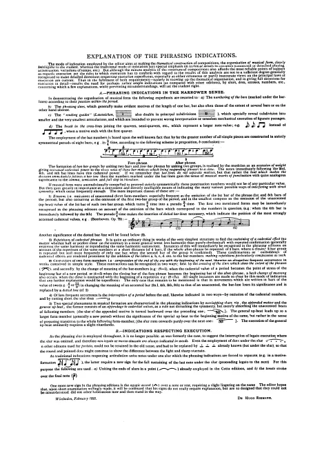 First page of Allegretto