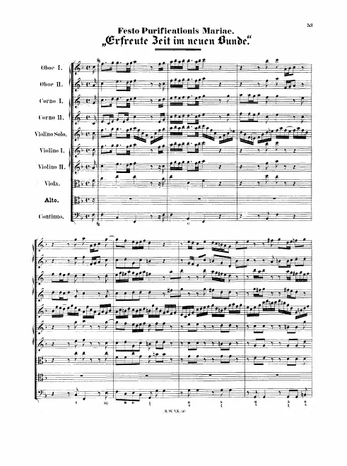 First page of Erfreute Zeit im neuen Bunde