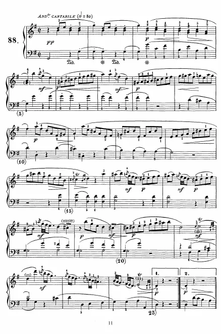 First page of Keyboard Sonata in G major