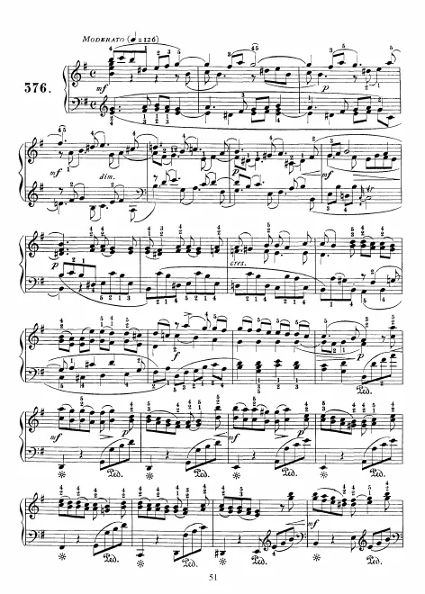 First page of Keyboard Sonata in E minor