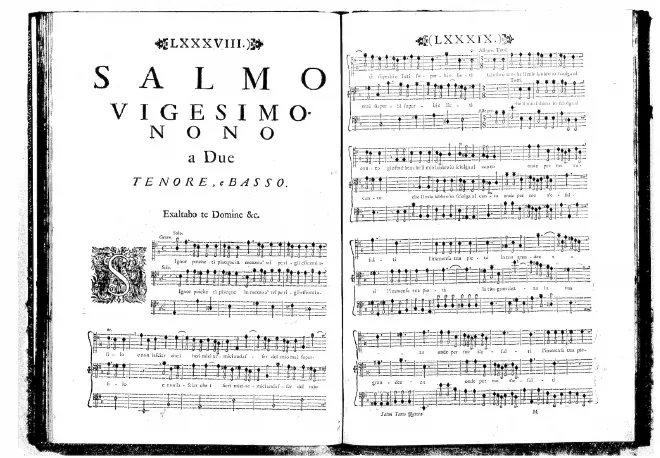 First page of Signor poichè ti piacque