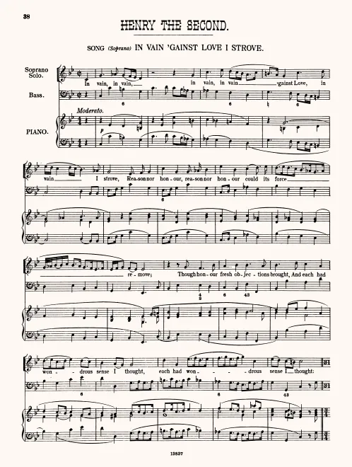 First page of Henry the Second