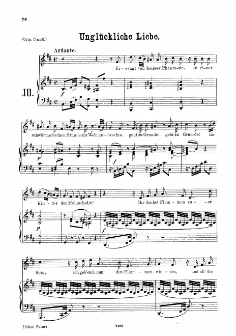 First page of Als Luise die Briefe