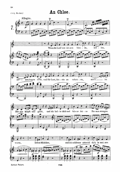 First page of An Chloe