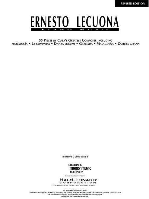 First page of Zambra gitana
