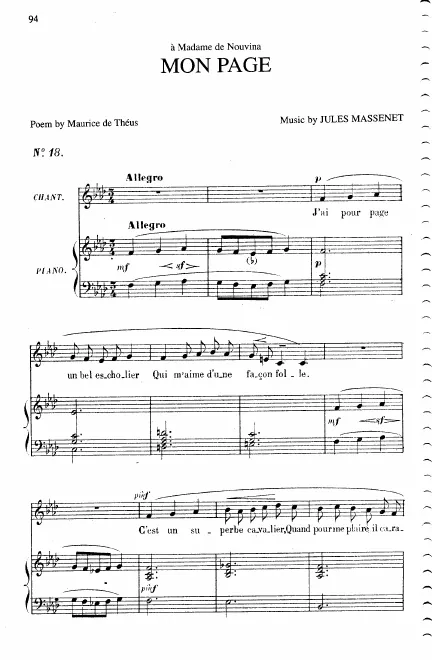 First page of Mon page