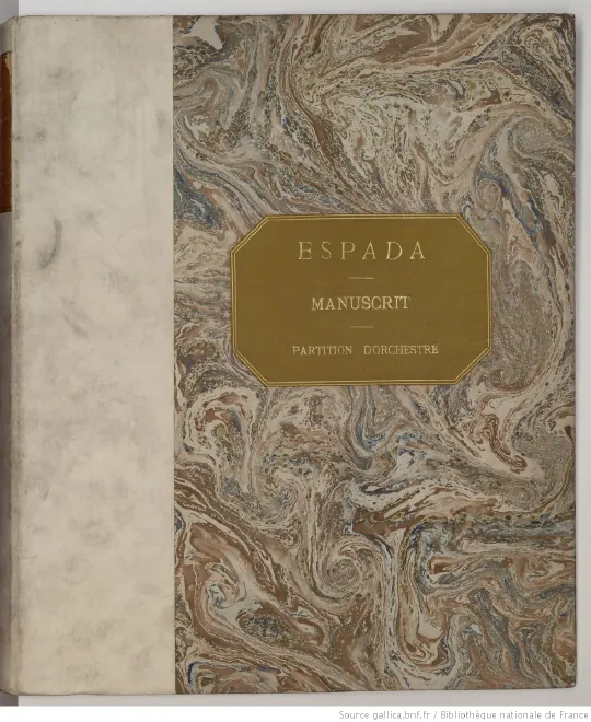 First page of Espada