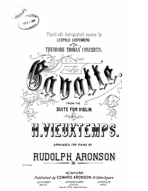 First page of Suite