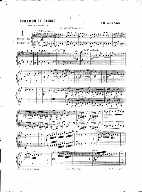 Clarinet 1/2 (B♭)