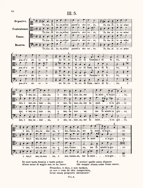 First page of Tu traditor