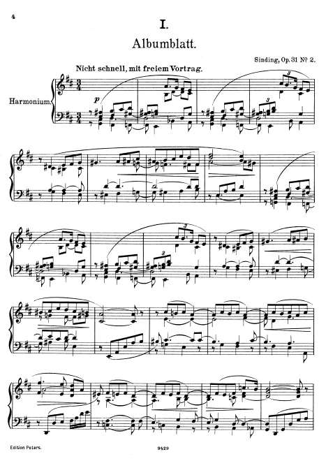 First page of 6 Stücke