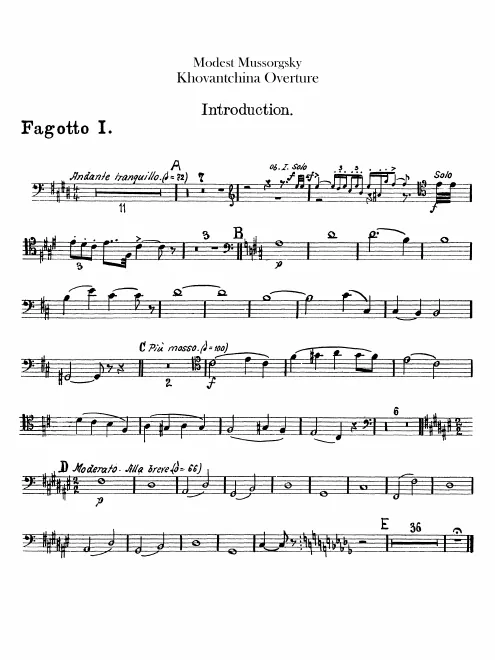 Bassoon 1