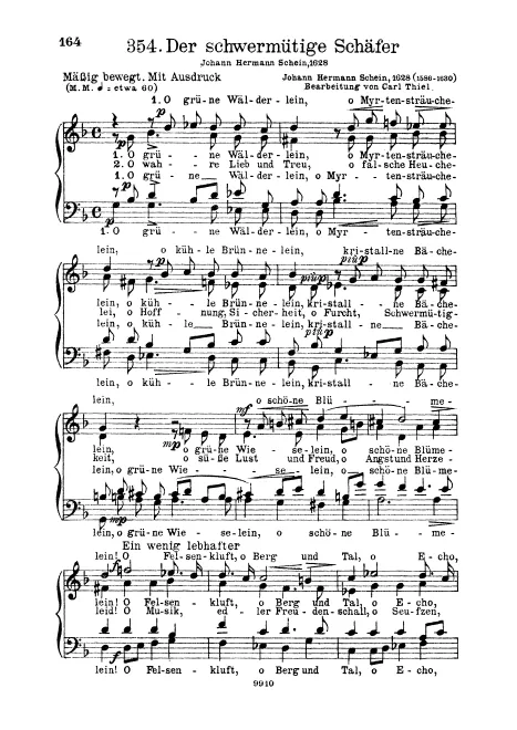 First page of O Sternenäugelein!