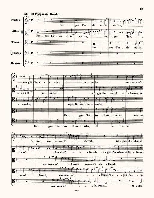 First page of Reges Tharsis