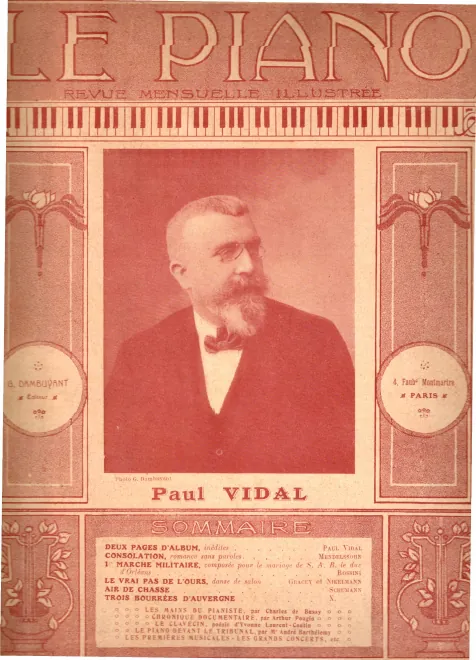 First page of Marche Militaire No.1