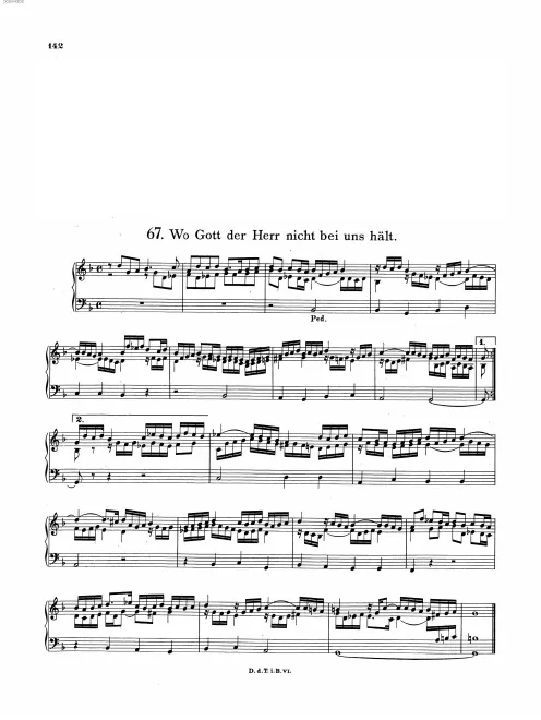 First page of Wo Gott der Herr nicht bei uns hält