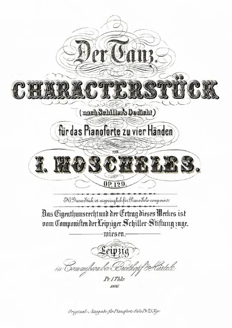 First page of Der Tanz