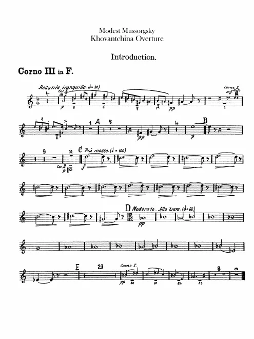 Horn 3 (F)