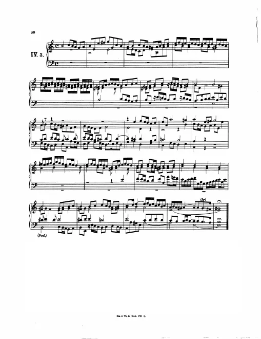 First page of Magnificat Fugue