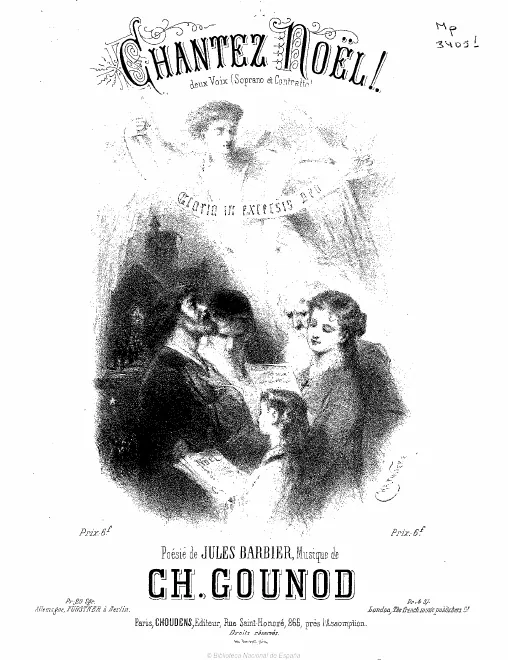 First page of Chantez Noël