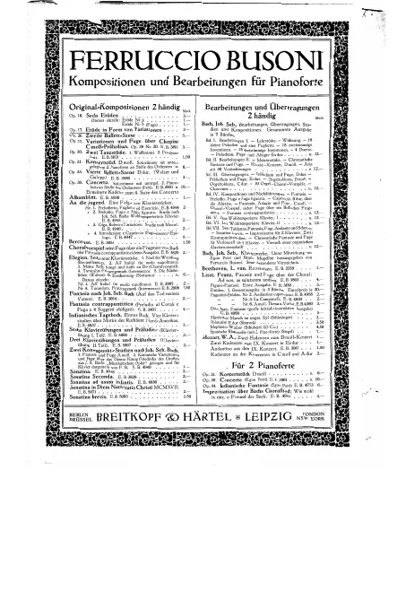 First page of Étude en forme de variations
