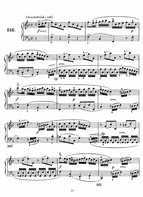 First page of Keyboard Sonata in F major