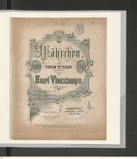 First page of 3 Märchen