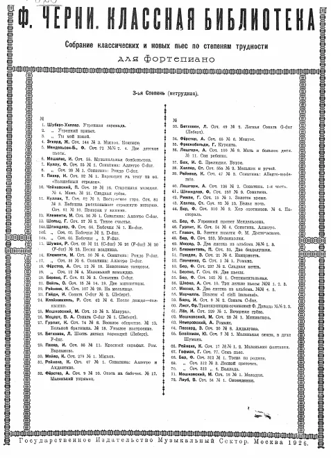 First page of Bonbonnière musicale, Op.55